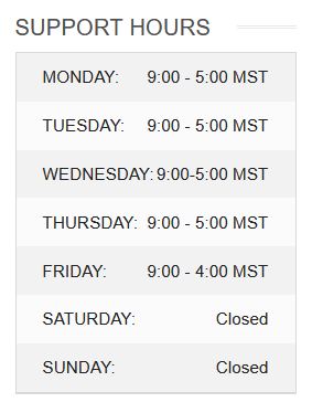 Support-Hours