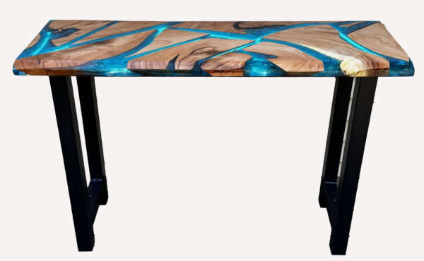 UNIQUE LED Backlit Accent Table - click image to view details